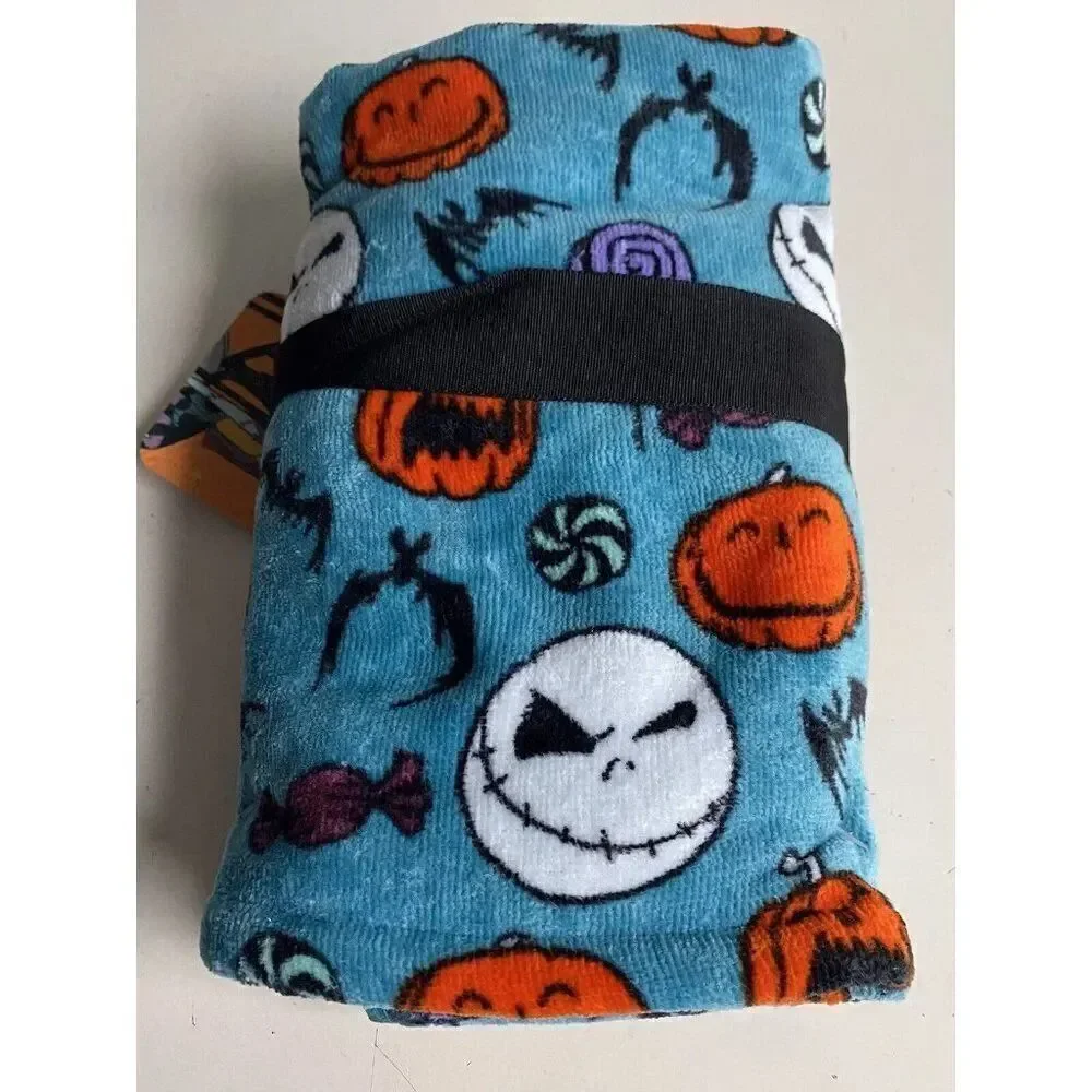 Set Of 2 Disney Nightmare Before Christmas Hand Towels‎ Jack Skellington NEW